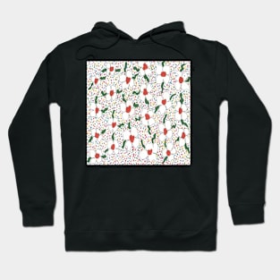 Sweet Classic Floral Pattern Hoodie